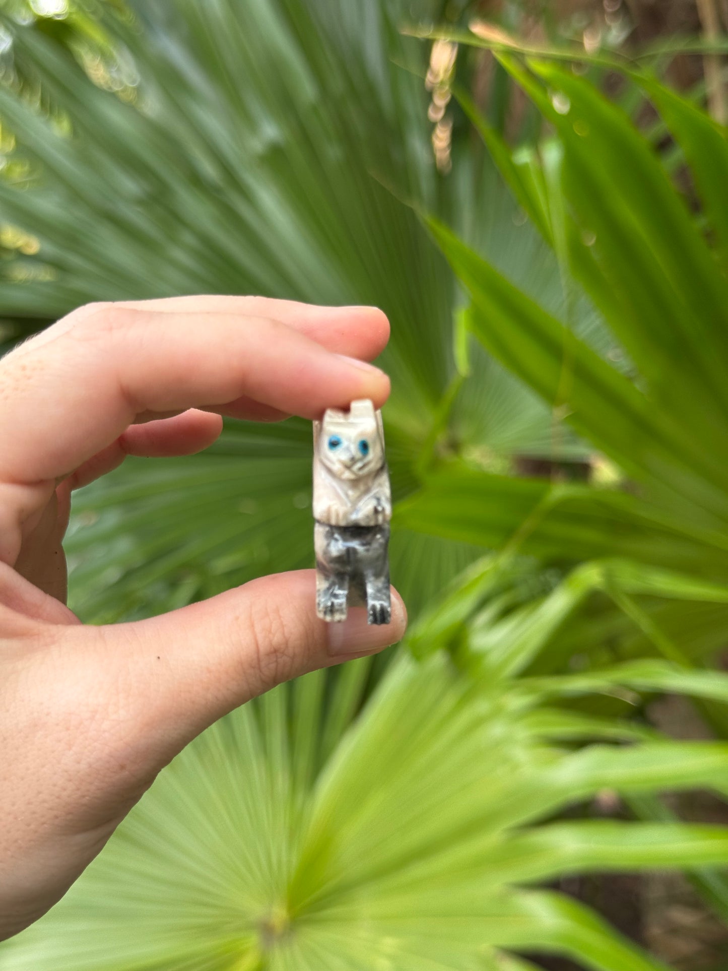 soapstone squirrel carving