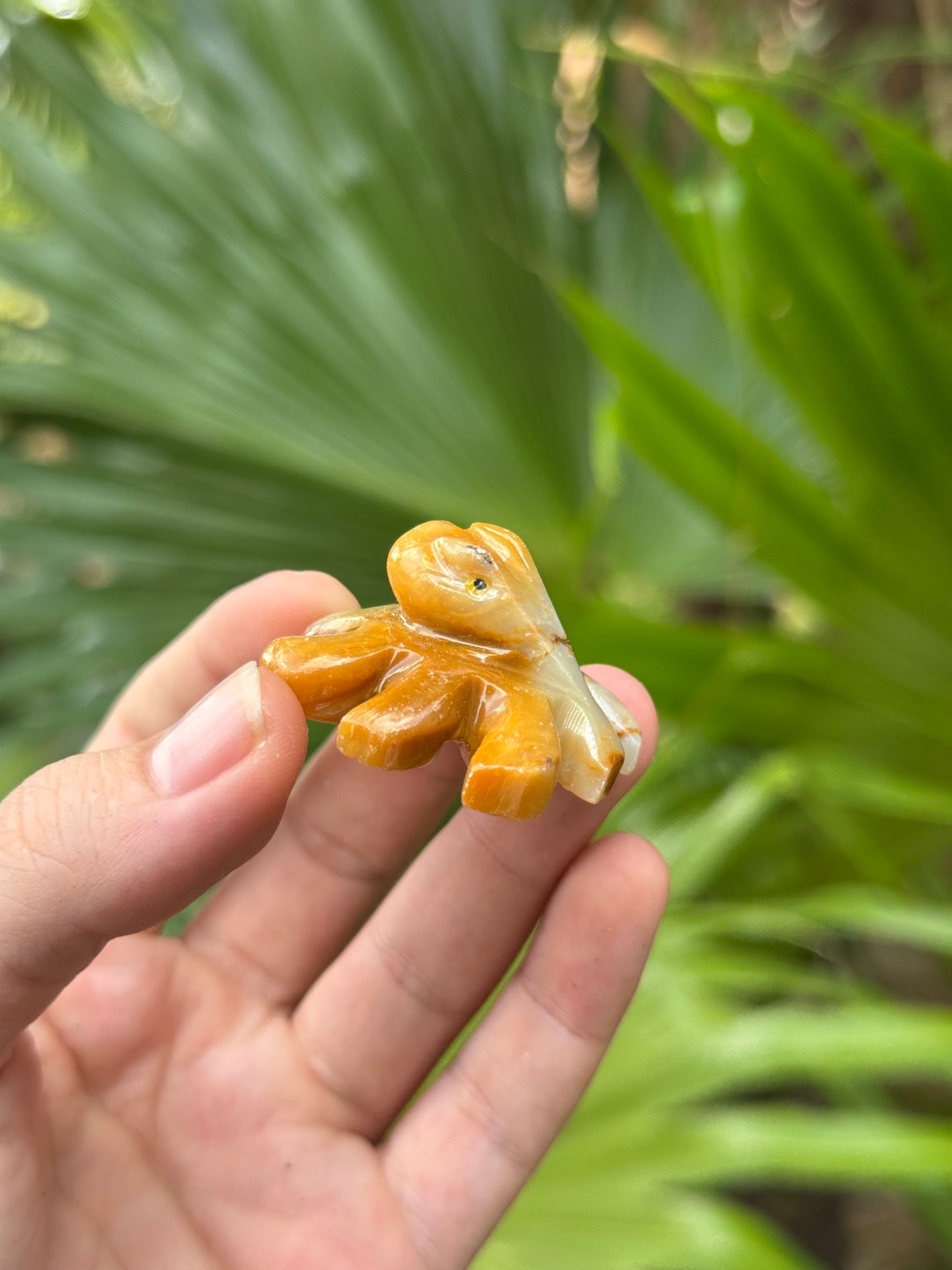 soapstone octopus carving