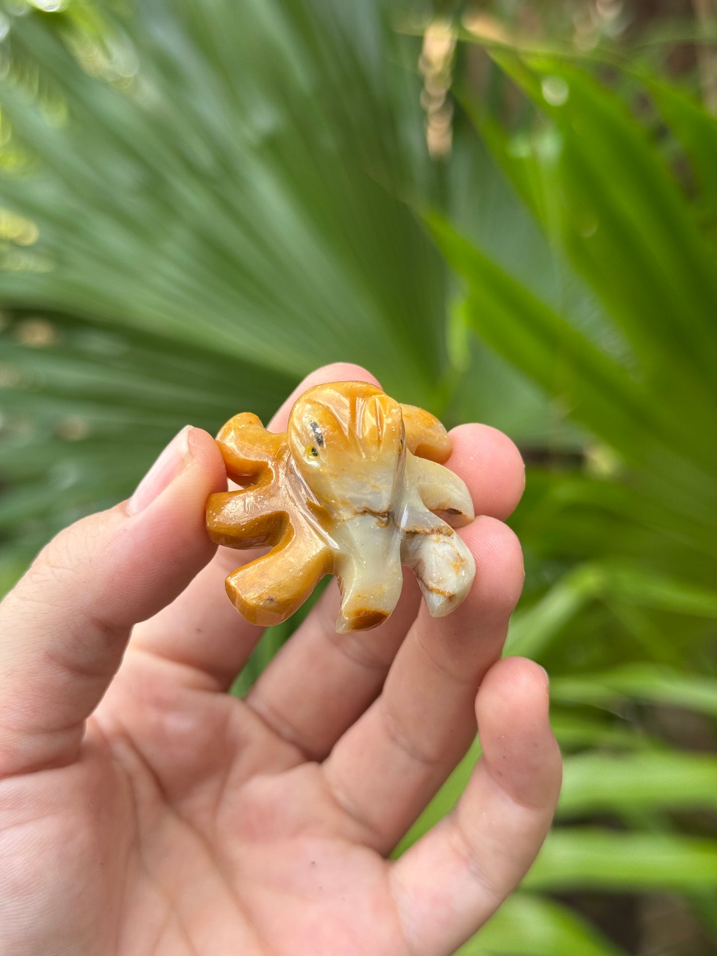 soapstone octopus carving