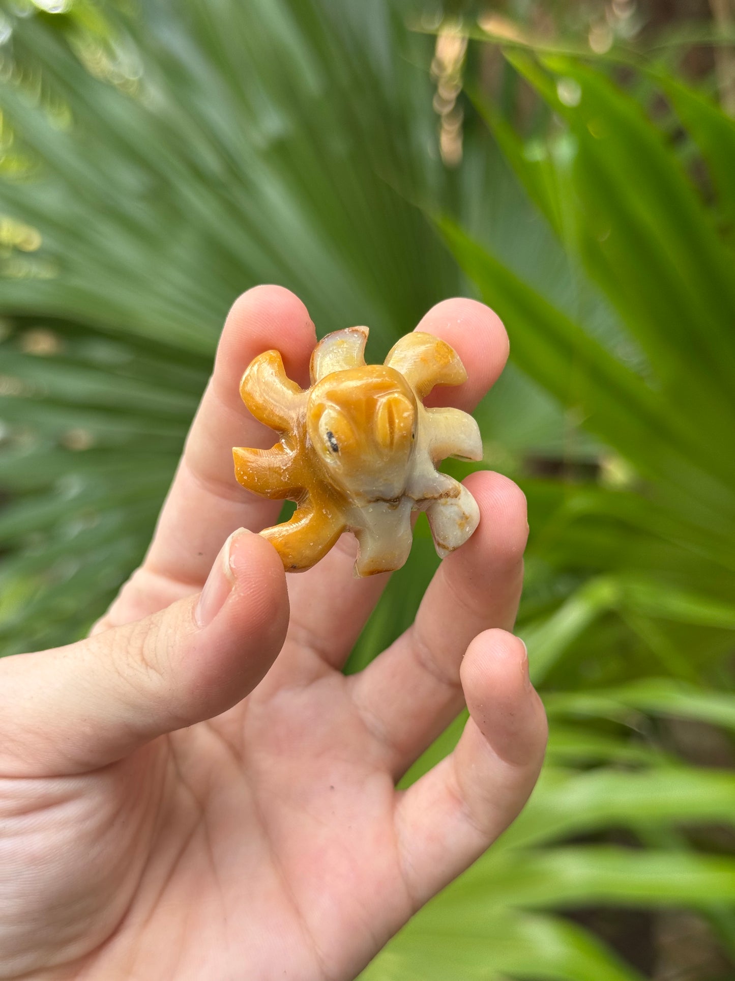 soapstone octopus carving