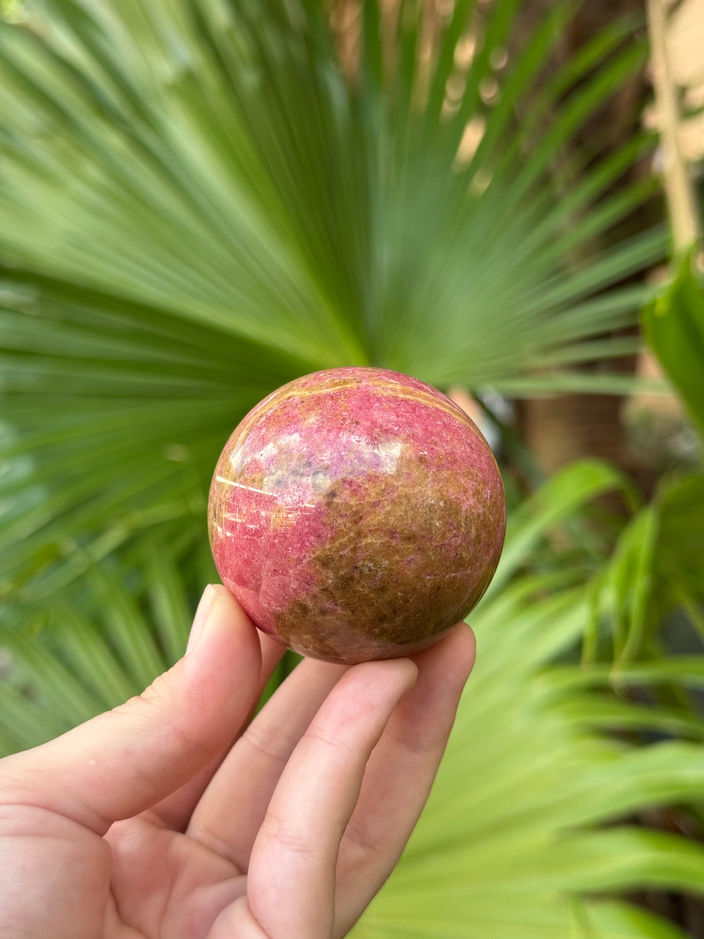 rhodonite sphere B